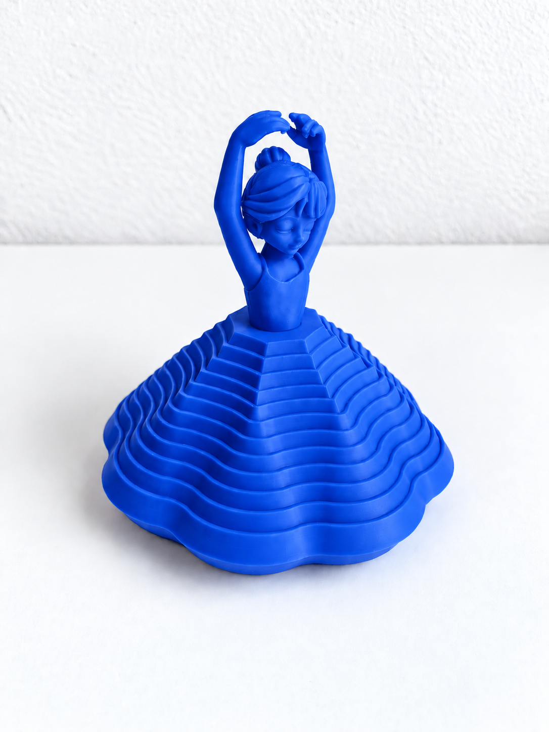 Balerină Rotativă 3D – Decorativă, cu Suport