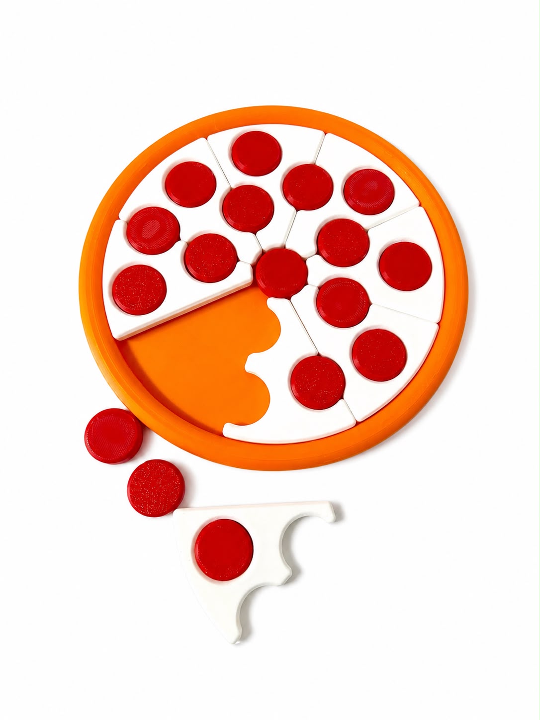 Puzzle Pizza 3D – Jucărie Educativă