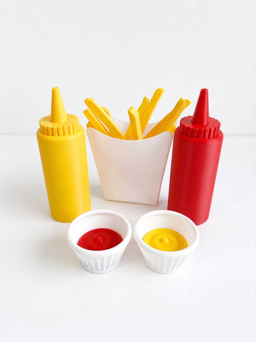 Set Fast-Food pentru Copii – Sosuri și Cartofi
