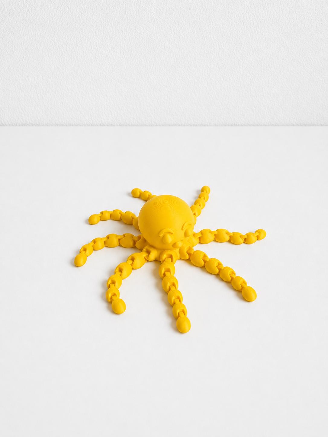 Caracatiță Fidget Flexi 3D – Jucărie Articulată