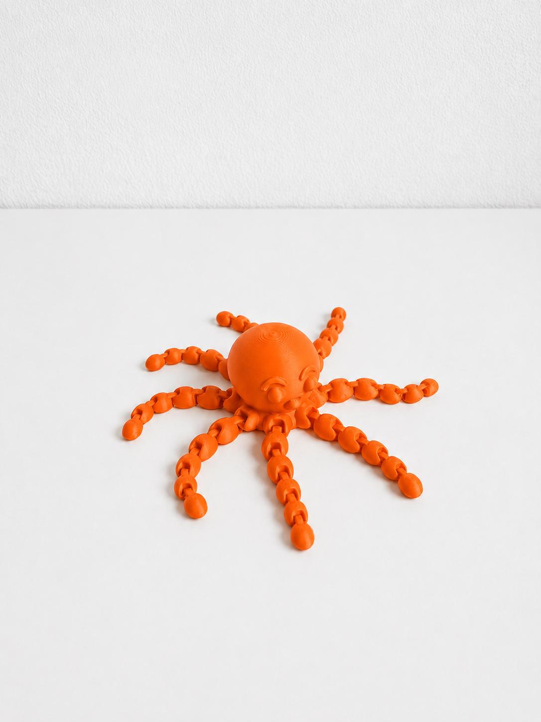 Caracatiță Fidget Flexi 3D – Jucărie Articulată