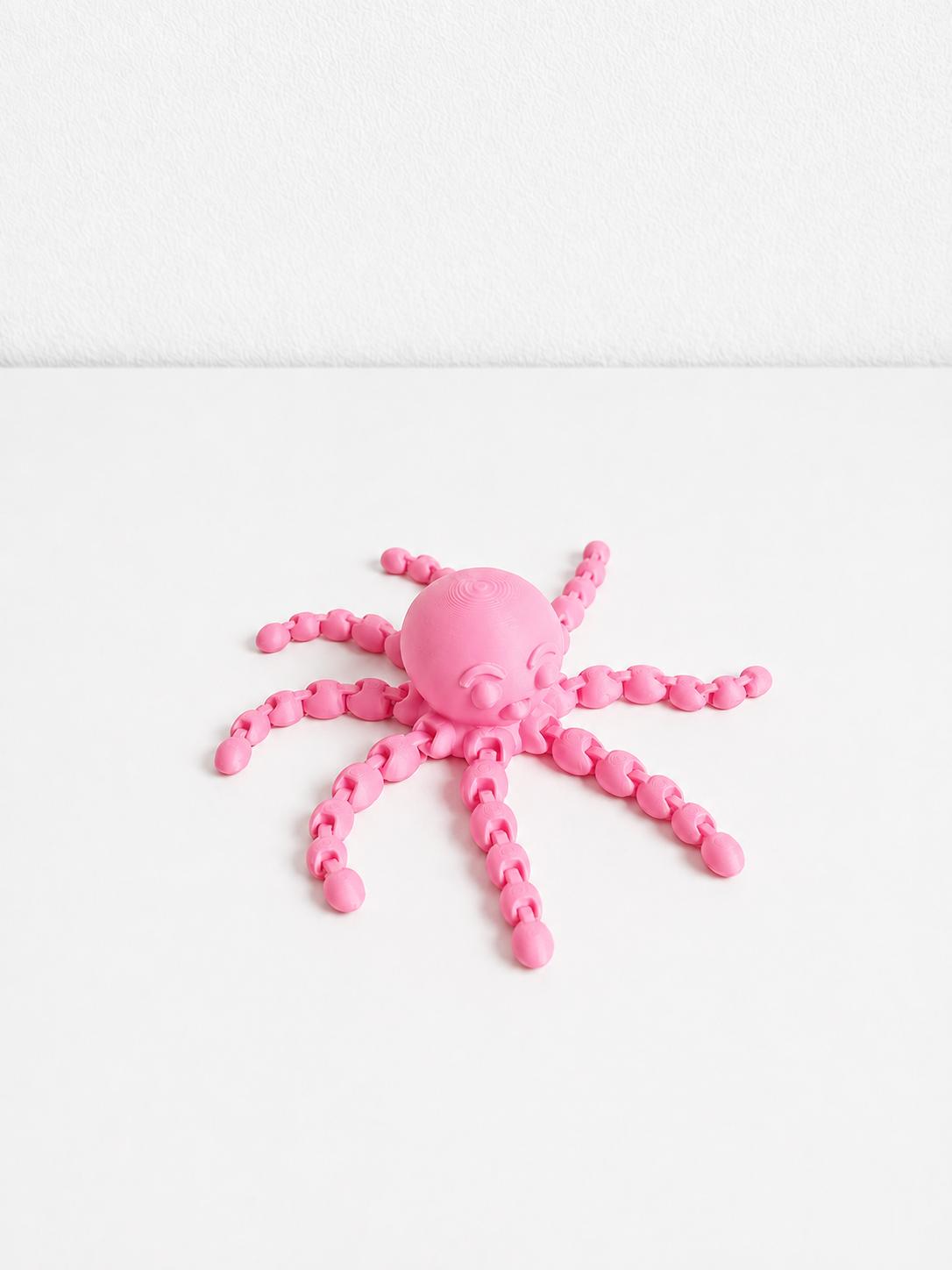 Caracatiță Fidget Flexi 3D – Jucărie Articulată