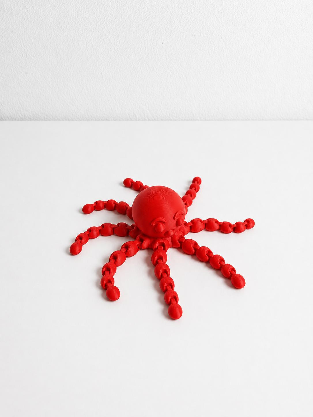 Caracatiță Fidget Flexi 3D – Jucărie Articulată