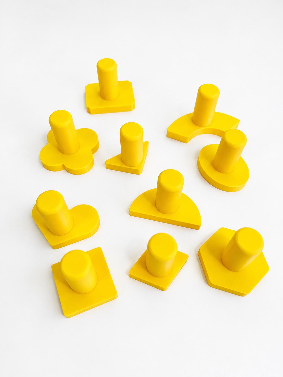 Puzzle Montessori cu Forme Geometrice