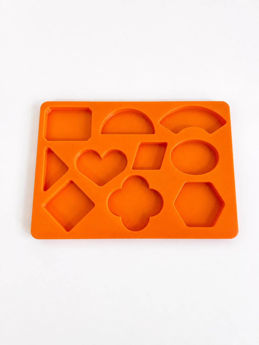 Puzzle Montessori cu Forme Geometrice