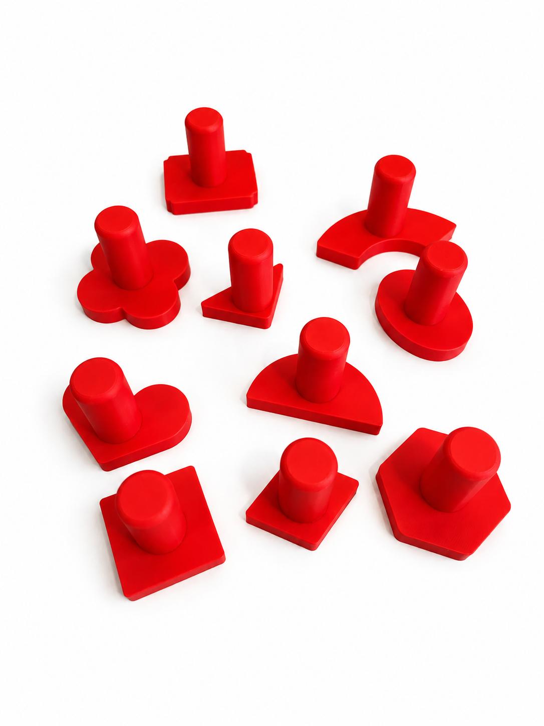 Puzzle Montessori cu Forme Geometrice