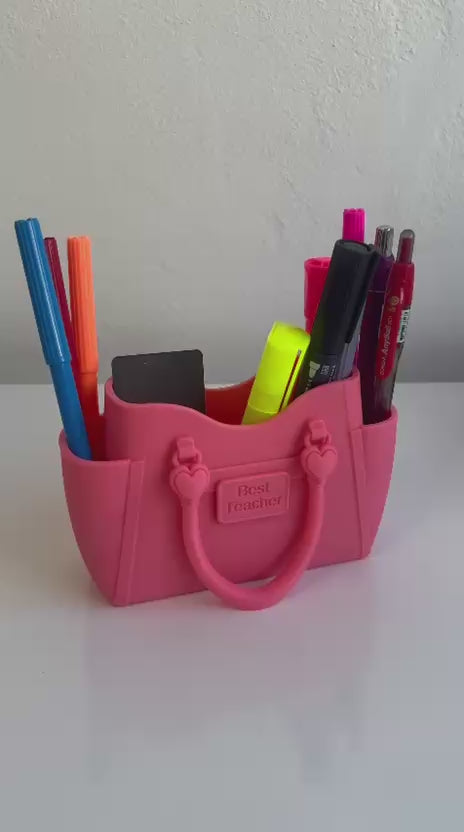 Organizator în Formă de Poșetă - „Best Teacher”