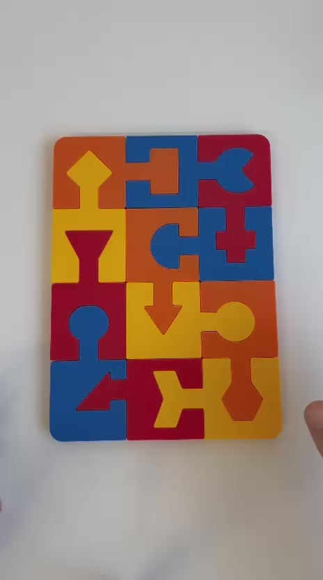 Puzzle 3D Logic – Joc Educativ de Îmbinare