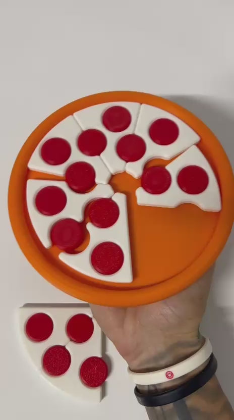 Puzzle Pizza 3D – Jucărie Educativă